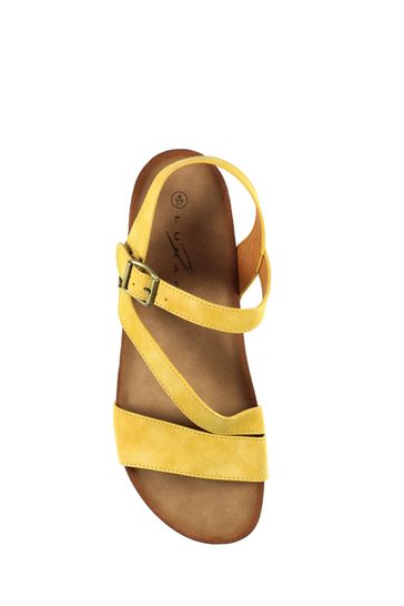 Next mustard new arrivals sandals