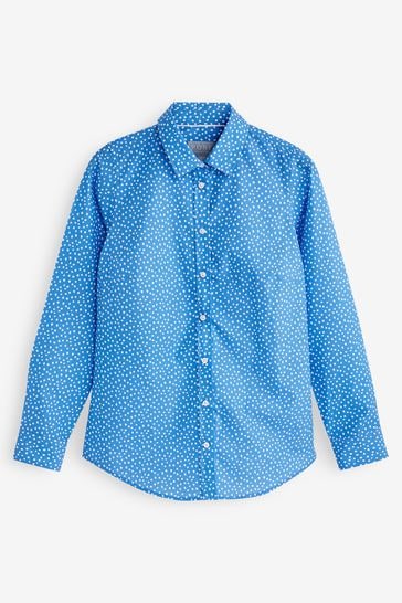 Pure Collection Blue Cotton Shirt