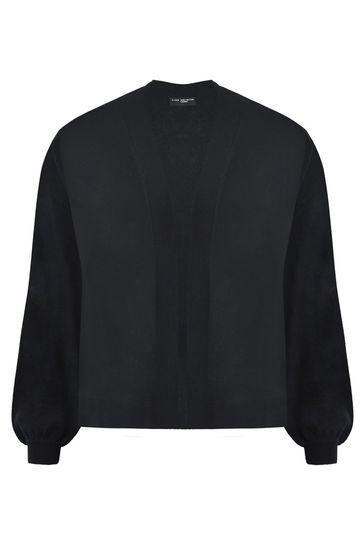 Black cardigan short hotsell