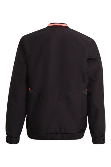 Juventus anthem jacket black hot sale