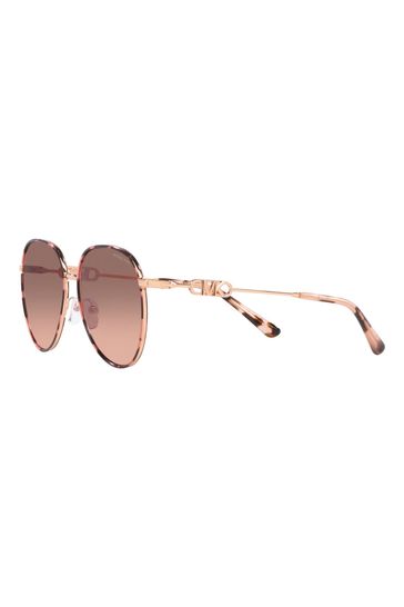 Michael kors gold aviator sunglasses shop