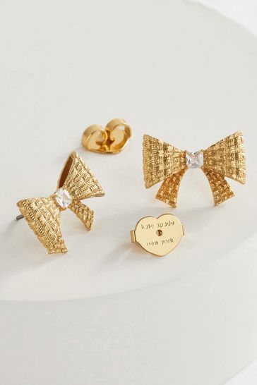 Kate spade bow earings store