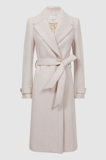 Reiss wrap coat on sale