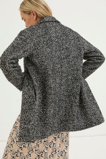 Fat face wool coat sales