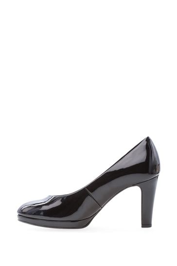 Gabor Splendid Black Dress Court Shoes