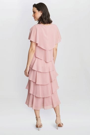 Gina bacconi pink dress 2025