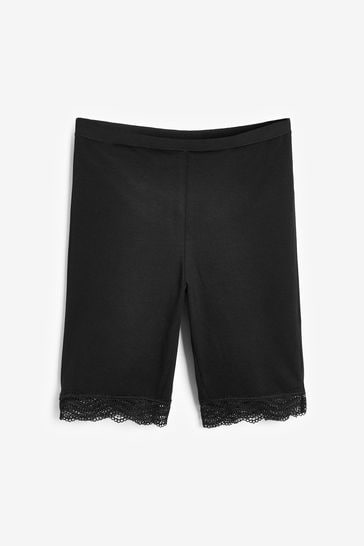 Black discount cotton shorts