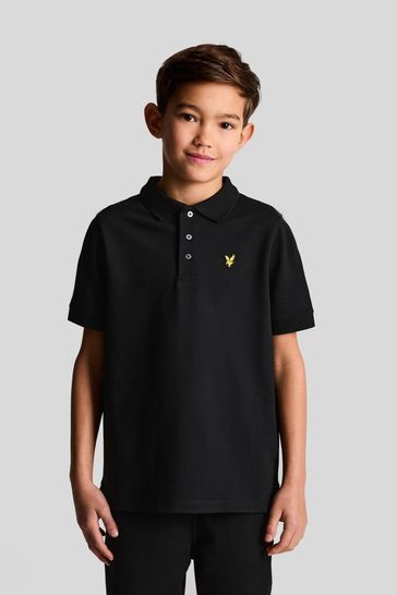 Boys lyle and scott polo shirt clearance