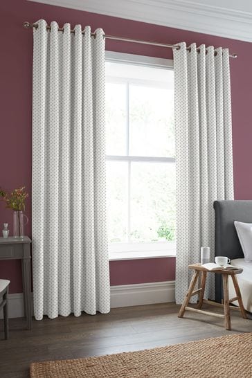 Laura Ashley Peony Pink Wood Violet Made to Measure Curtains