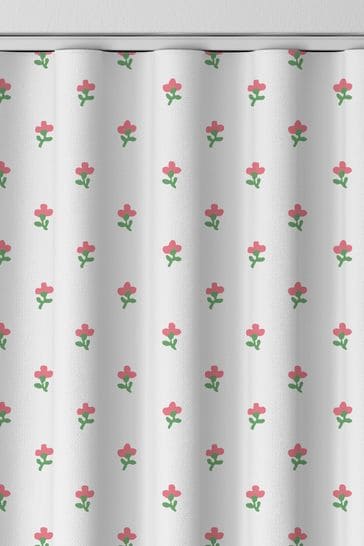 Laura Ashley Peony Pink Wood Violet Made to Measure Curtains