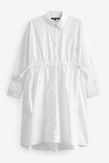 Dress sales white shirt