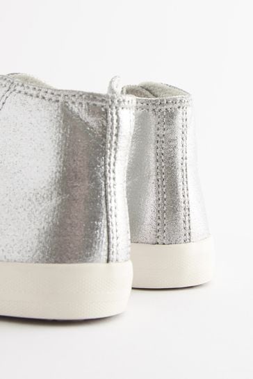 Ladies silver cheap sneakers