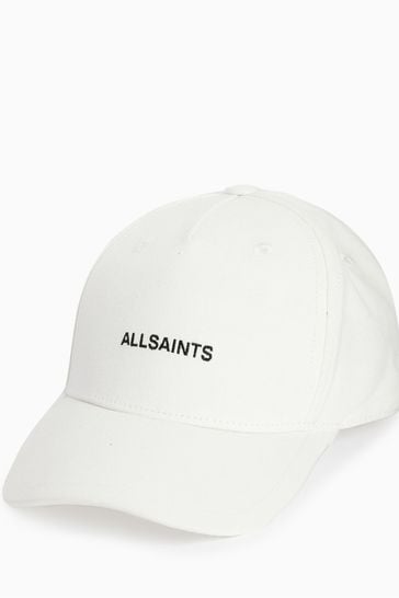 AllSaints White London Baseball Cap