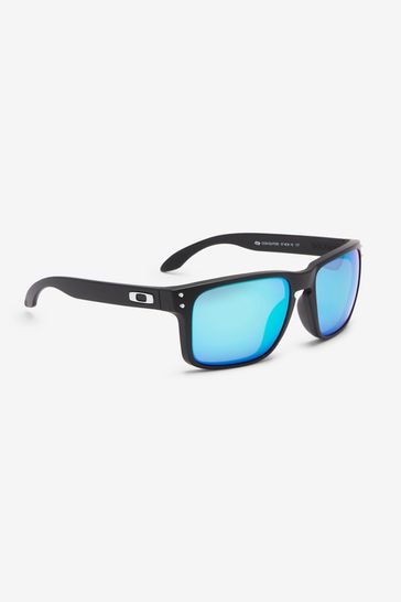 Oakley Holbrook Black/Blue Sunglasses