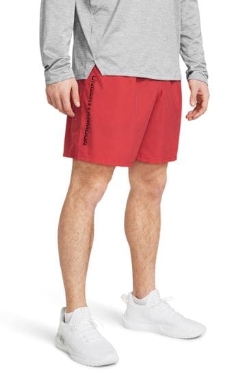 Under Armour Red/Black Tech Woven Shorts