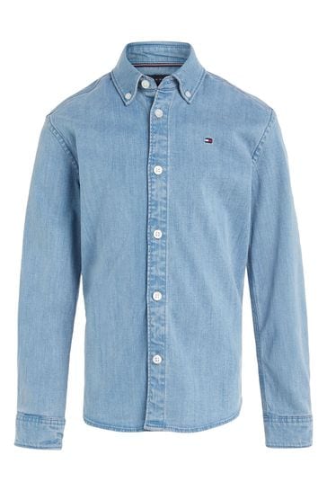 Tommy hilfiger denim shirt sale