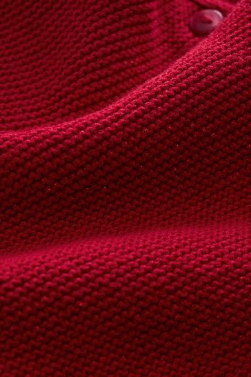 Red discount sparkle cardigan