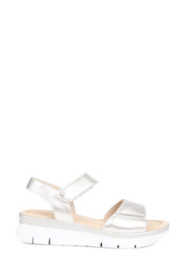 Van dal top white sandals