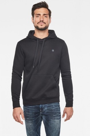 G-Star Black Premium Core Hooded Sweater