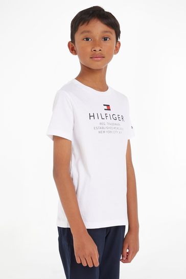 Tommy Hilfiger Logo White T-Shirt