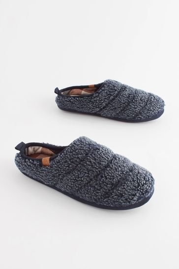 Padded mule slippers best sale