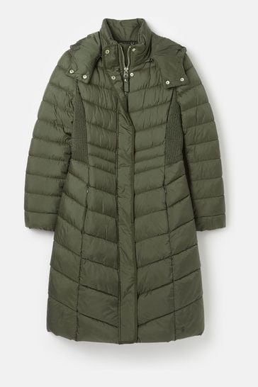 Joules khaki outlet coat