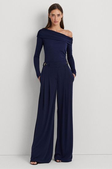 Ralph lauren 2025 off shoulder jumpsuit