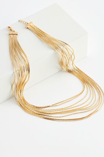 ネックレス・ペンダント Numbering Flat Snake Chain Necklace #5748 5BNY038 Flat Snake Chain Necklace – Juvi Designs