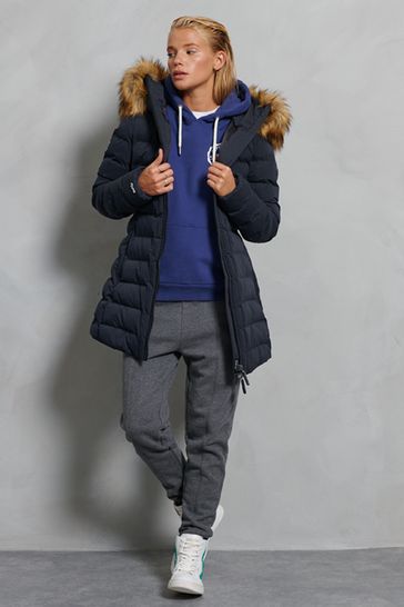 Superdry bubble sales coat womens