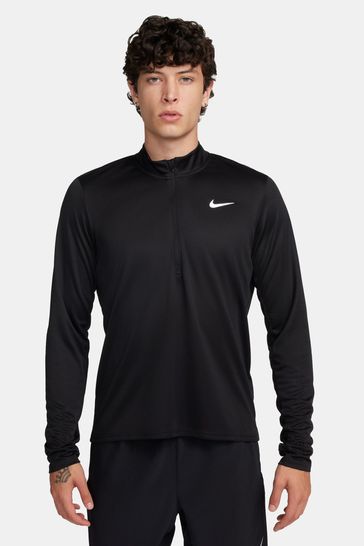 Nike Black Dri-FIT Pacer Half Zip Running Top