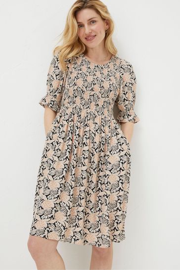 Fat face floral best sale dress