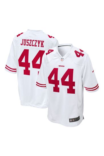 Buy Fanatics San Francisco 49ers Game Road White Jersey Kyle Juszczyk Youth from Next Saudi Arabia