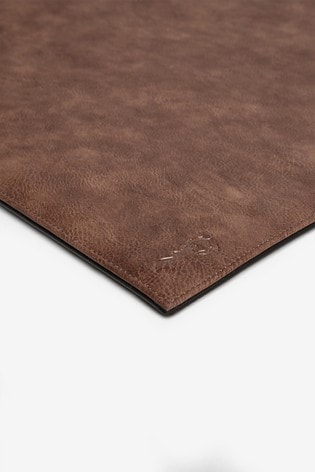 Faux Leather Desk Mat From Next Germany, Faux Leather Desk Mat