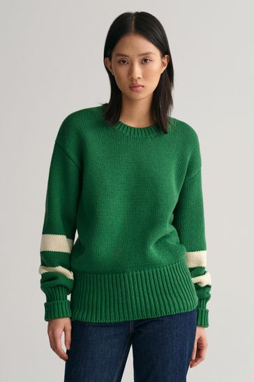 Gant green cheap jumper