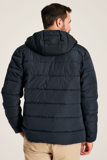 Joules navy clearance padded jacket