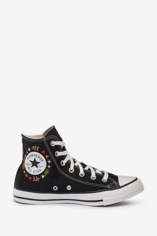 Converse Black All Star High Trainers