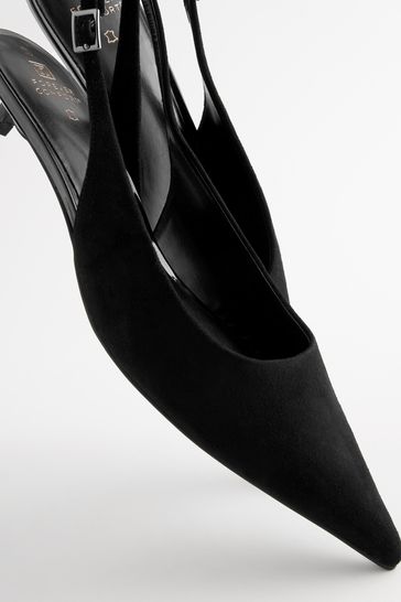 Next black slingbacks hot sale