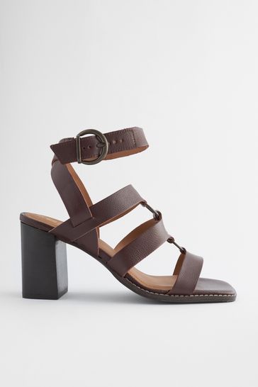 Wine strappy sandals outlet