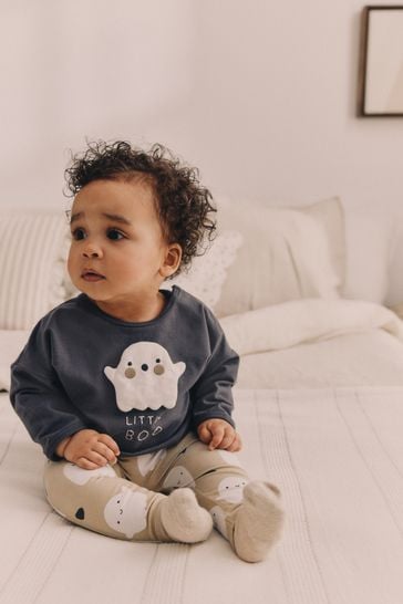 Infant halloween leggings top