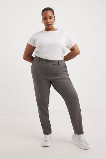Charcoal cigarette trousers discount