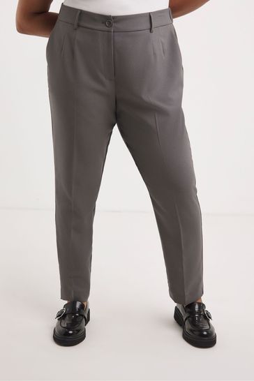 Charcoal shop cigarette trousers