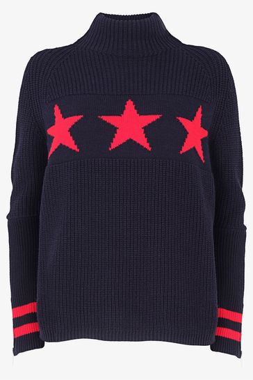 Mint velvet discount red star jumper