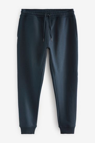 Buy Navy Slim Fit Cotton Blend Cuffed Joggers from Next Netherlands