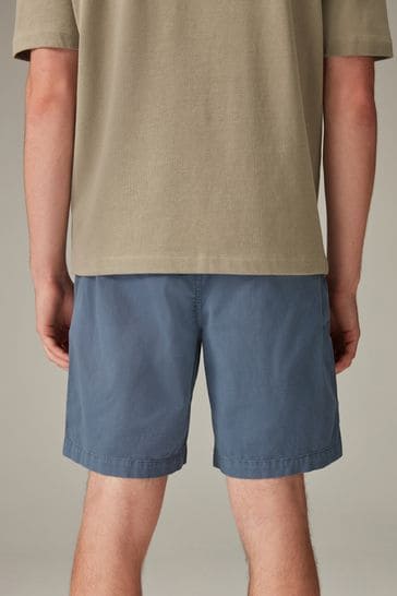 Elasticated cotton shorts sale