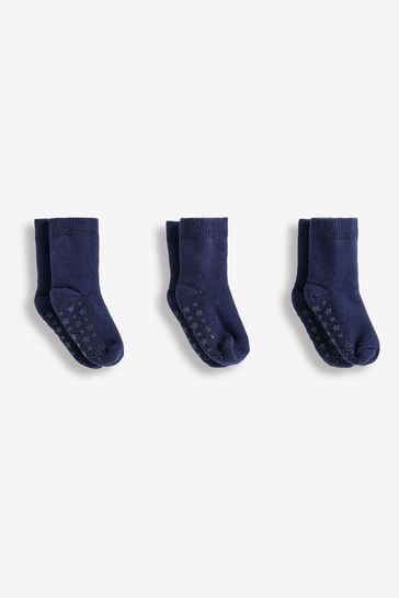 Buy JoJo Maman Bébé Navy 3-Pack Extra Thick Socks from Next USA