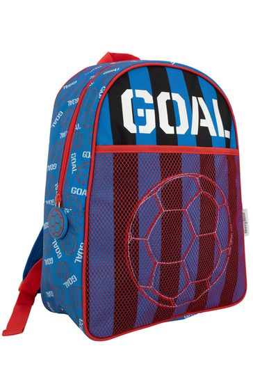 Buy Harry Bear Blue Football Boys Backpack from Next Luxembourg