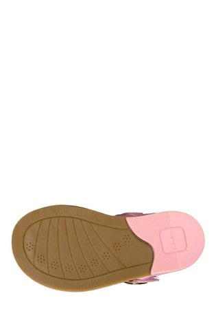 clarks drew shine pink