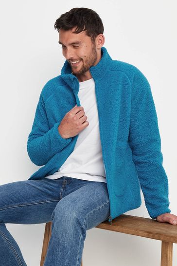 Teal fleece jacket new arrivals