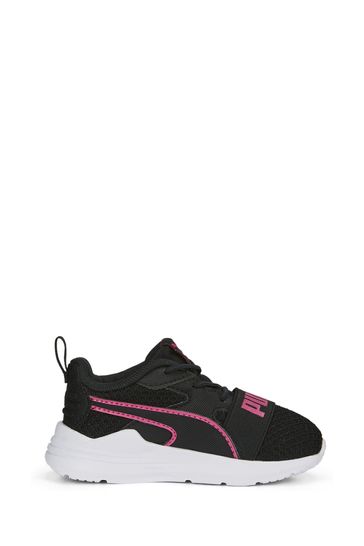 Puma Black Wired Run Pure AC Baby Shoes