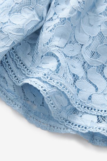Ted baker blue lace dress clearance